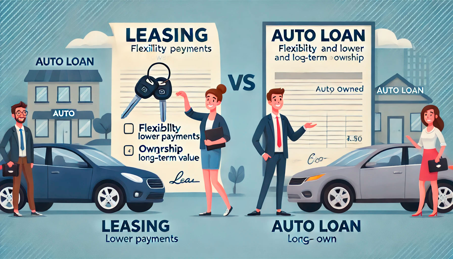 Leasing vs. Auto Loan: A Comparison of Financial Conditions